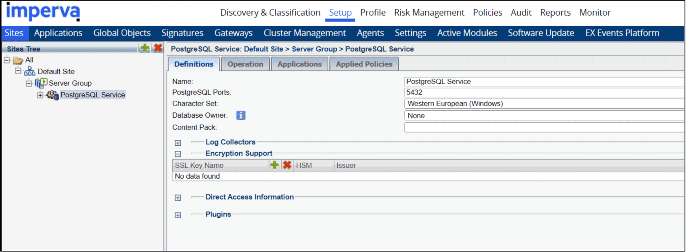 Edb Docs Configuring