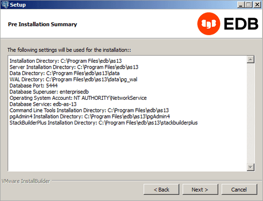 Edb Docs Edb Postgres Advanced Server V Performing A Graphical