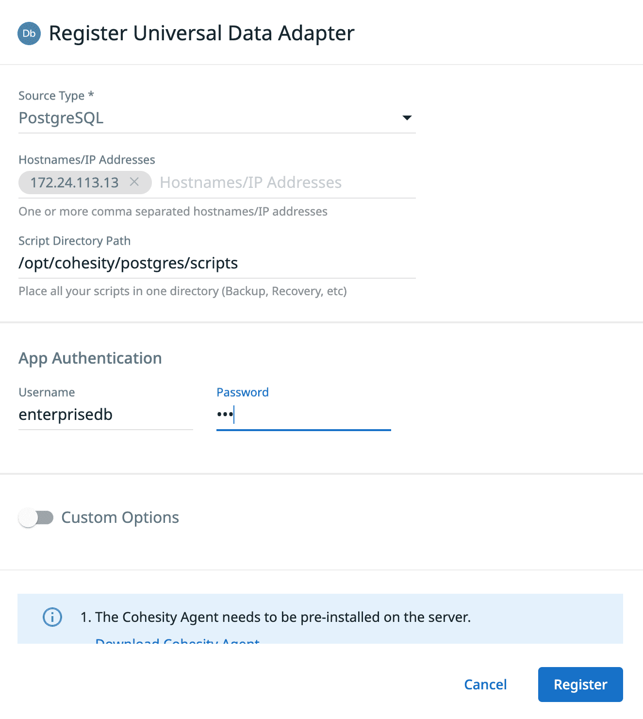 EDB Docs Configuring