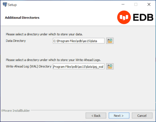 Edb Docs Edb Postgres Advanced Server V Performing A Graphical