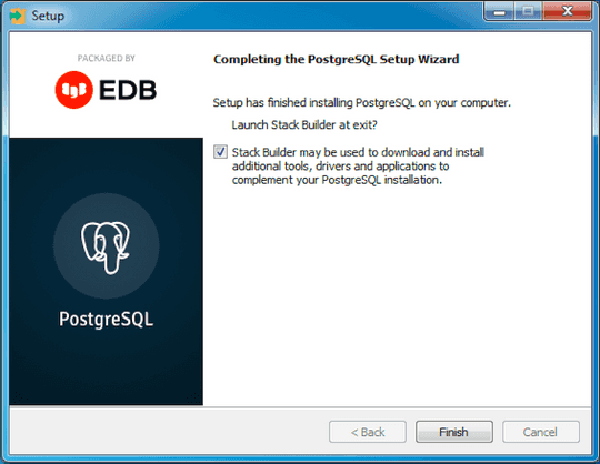 EDB Docs - Installing PostgreSQL On Windows