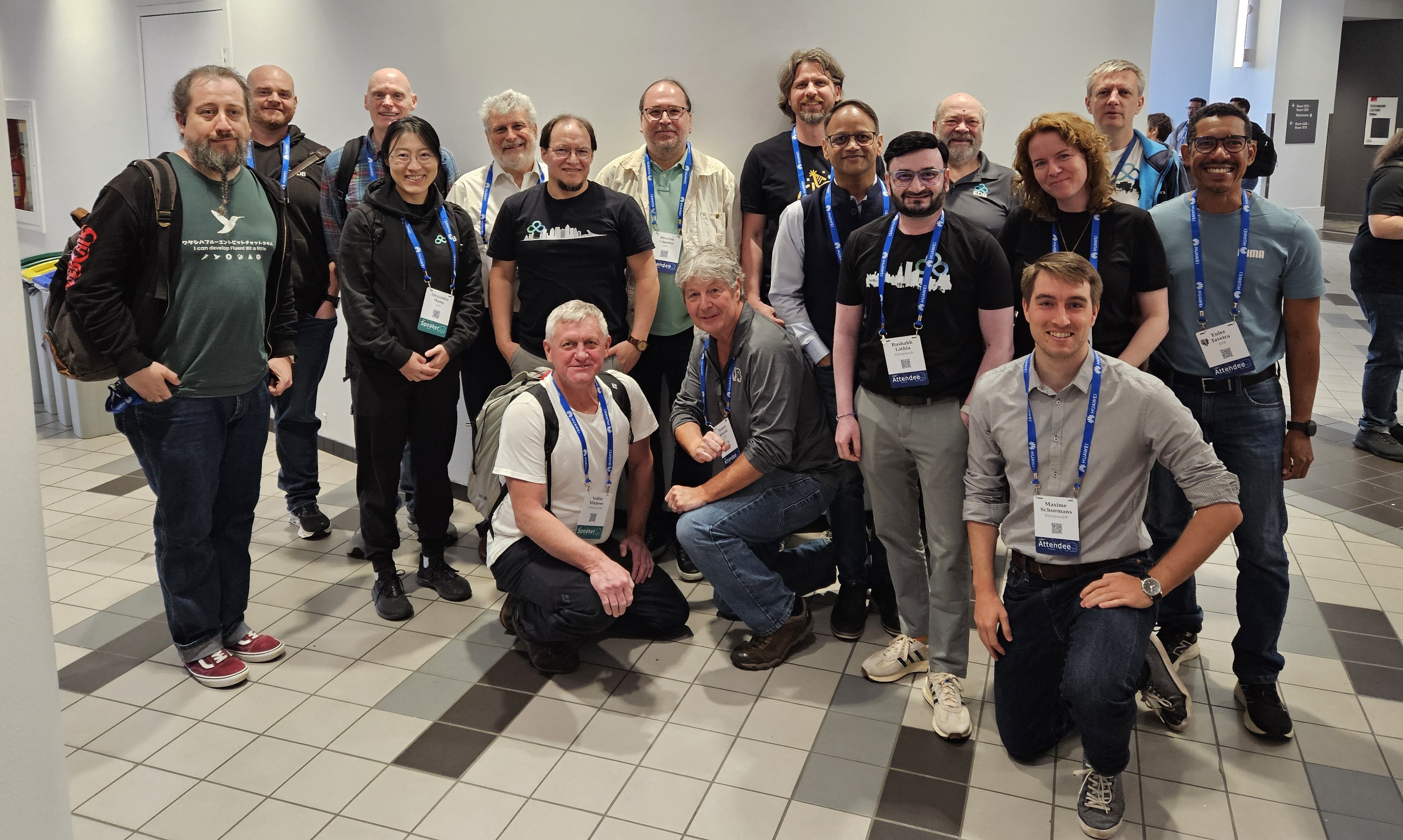 The EDB team poses for a group photo