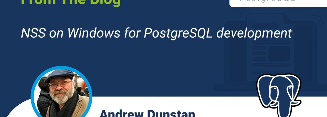 NSS on Windows for PostgreSQL development